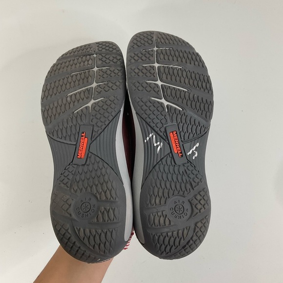 Merrell Burgundy Andorra Mule Shoes Size 7.5 - Picture 6 of 8